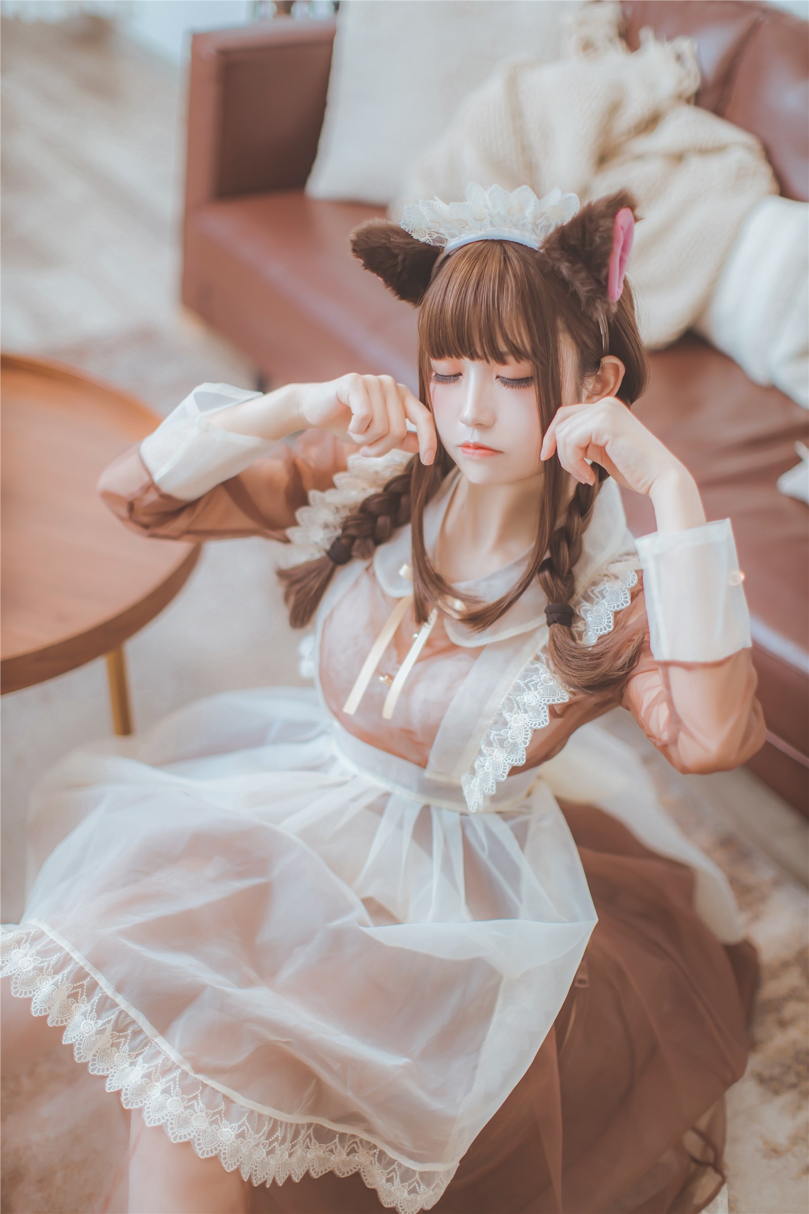 Coser Dress NO.005 Transparent maid(17)